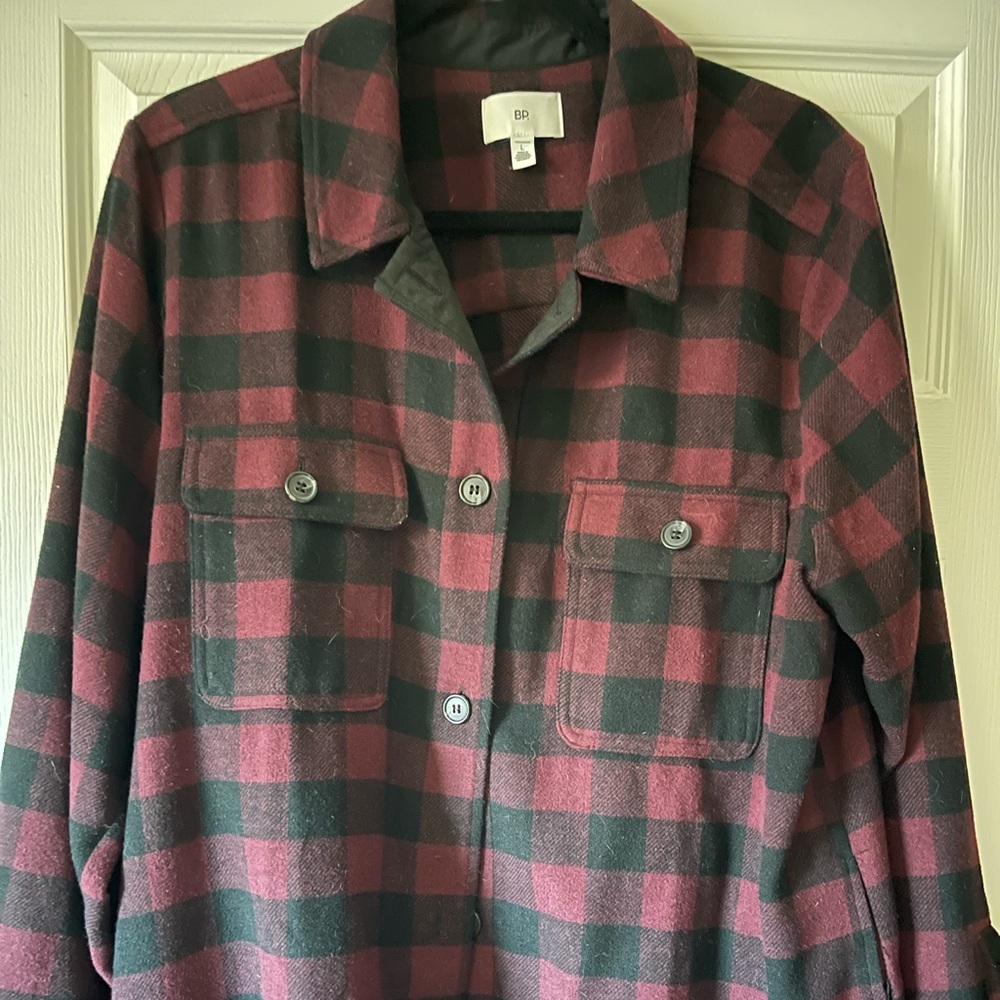 BP flannel shirt jacket